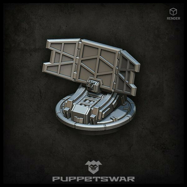 Puppets War Field Radar MK II New - Tistaminis