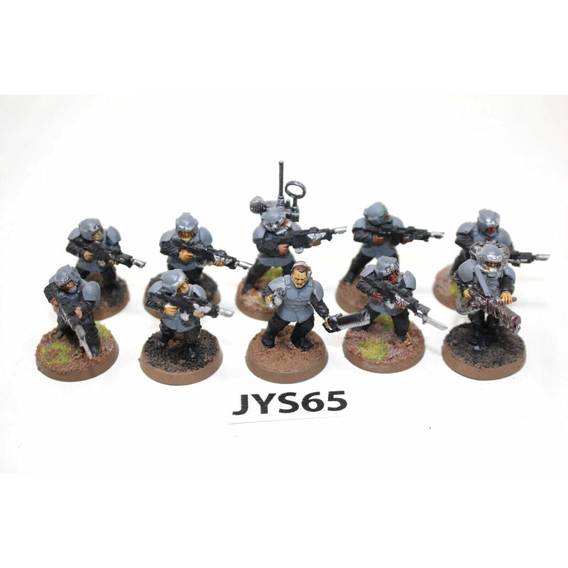 Warhammer Imperial Guard Shock Troopers With Flamer - JYS65 - Tistaminis