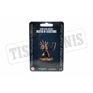 Chaos Space Marine Master of Executions New - TISTA MINIS