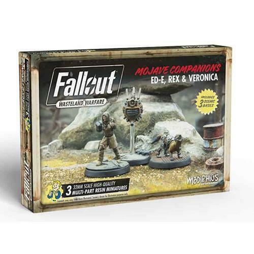 FALLOUT WASTELAND WARFARE: EDE/REX/VERONICA New - Tistaminis