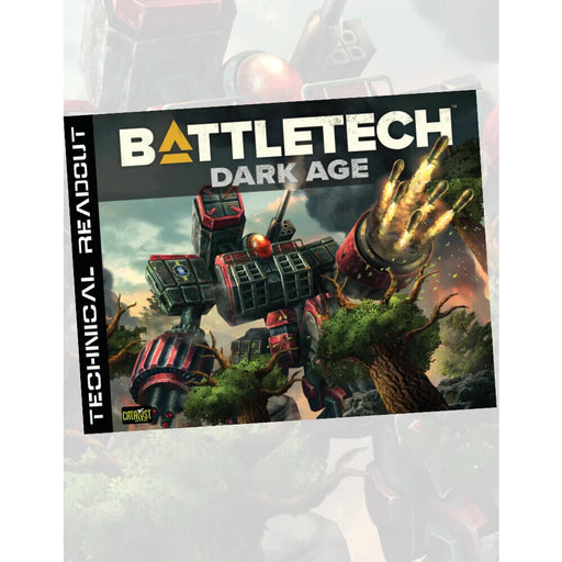 BATTLETECH TECHNICAL READOUT DARK AGE (SOFT COVER) New - Tistaminis