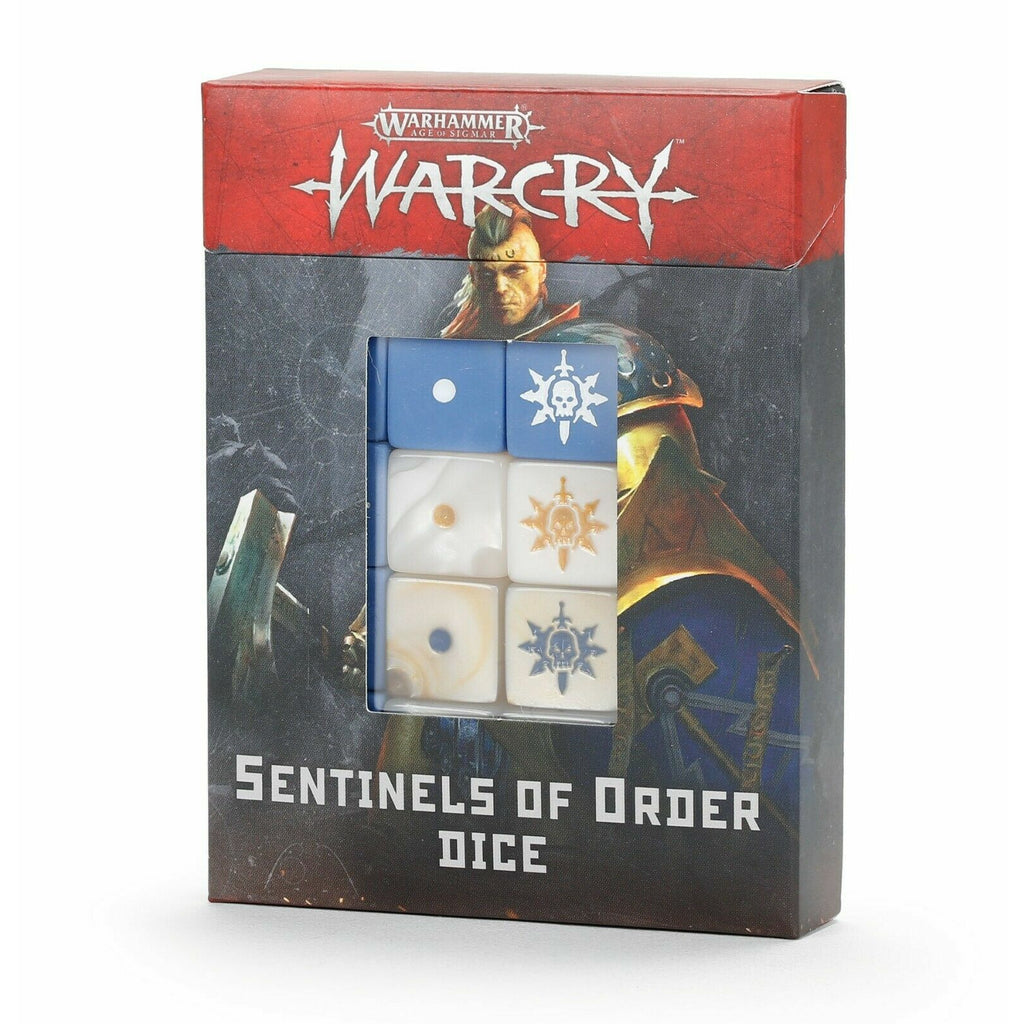 Warhammer WARCRY: SENTINELS OF ORDER DICE New - TISTA MINIS