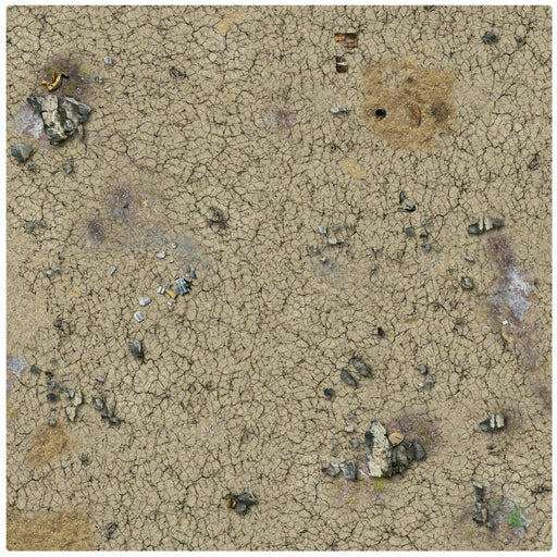 Battle Systems Desert Wasteland Gaming Mat 3x3 New - Tistaminis