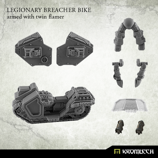 Kromlech Legionary Breacher Bike with Twin Flamer New - TISTA MINIS