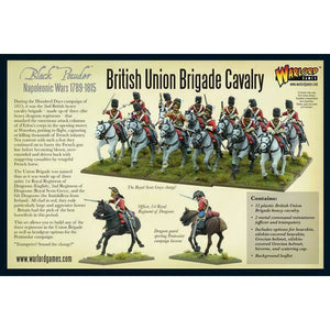 Black Powder Napoleonic Wars 1789-1815  British Union Brigade Cavalry New - TISTA MINIS