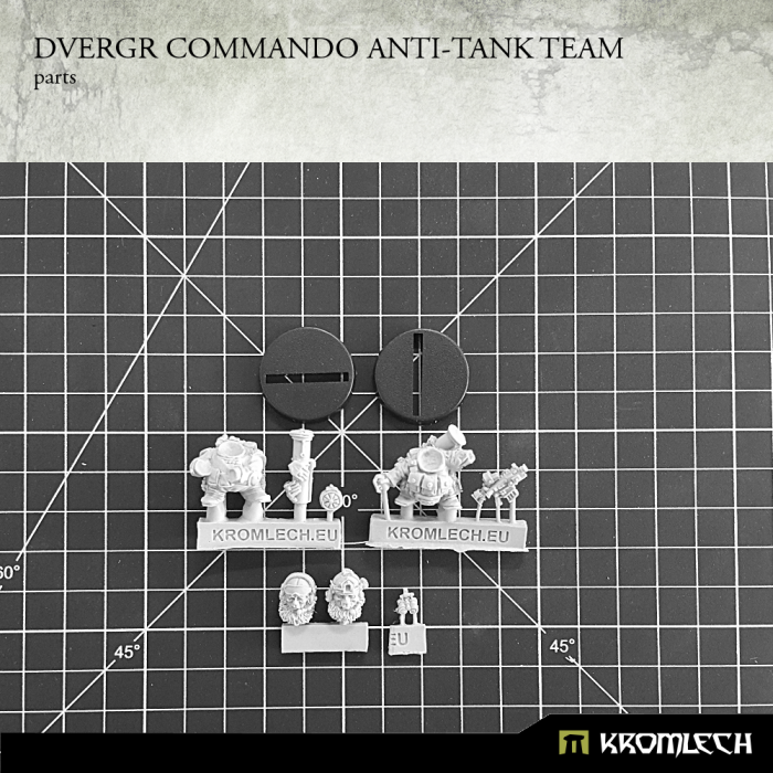 Kromlech Dvergr Commando Anti-Tank Team New - TISTA MINIS