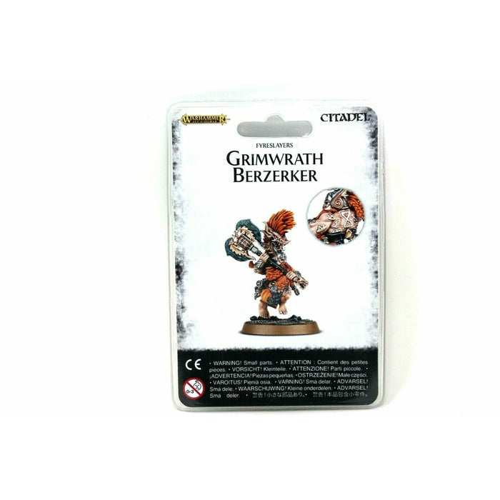 Warhammer Dwarves Grimwrath Berzerker New - TISTA MINIS