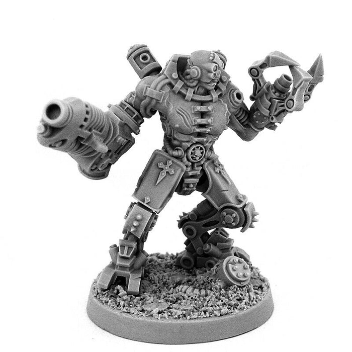 Wargames Exclusive MECHANIC ADEPT KATATON BATTLE SERVITOR WITH PLASMA CANNON New - TISTA MINIS