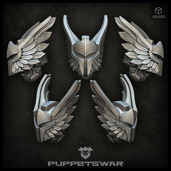 Puppets War Angel Helmets New - Tistaminis