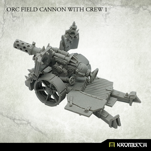 Kromlech Orc Field Cannon with Crew 1 New - TISTA MINIS