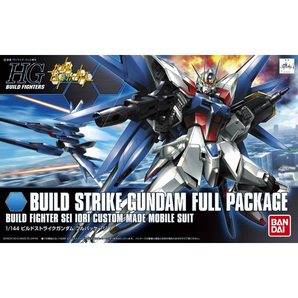 Bandai HGBF 1/144 Build Strike Gundam Full Package New - Tistaminis