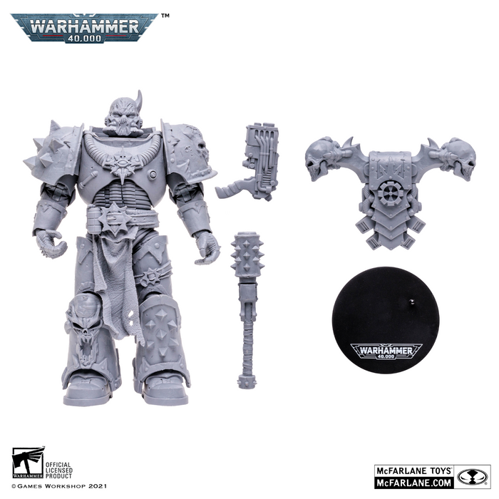 WARHAMMER 40K 7IN FIGURES WV5 CHAOS SPACE MARINE (AP VARIANT) New - Tistaminis