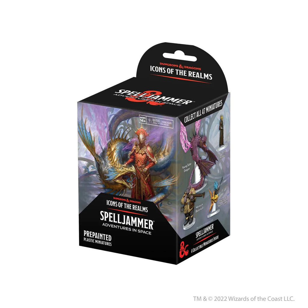 D&D Icons of the Realms: Spelljammer Adventures in Space Booster Box New - Tistaminis