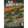 World War III: Team Yankee French VAB Mephisto Anti Tank Platoon New - TISTA MINIS