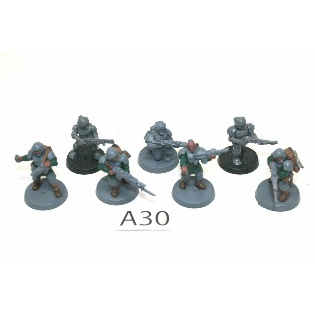Warhammer Imperial Guard Cadian Shock Troopers A30 - Tistaminis