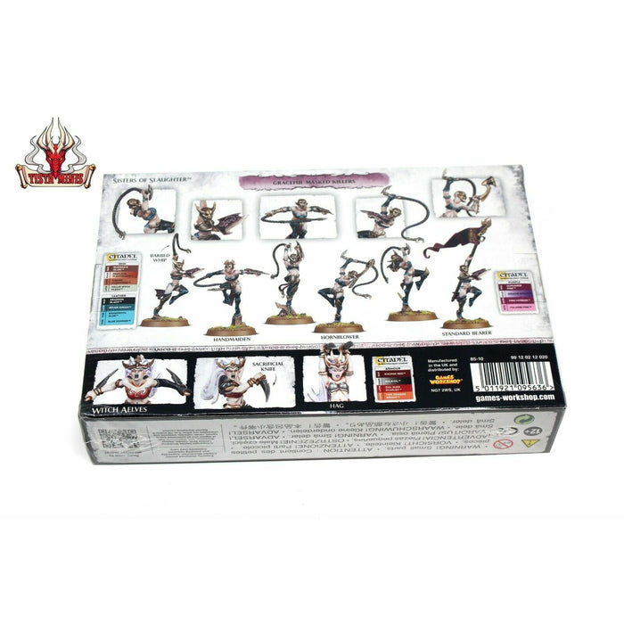 Warhammer Dark Elves Daughters of Khaine Witch Aelves New - TISTA MINIS