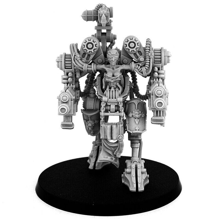 Wargames Exclusive MECHANIC ADEPT CASTELLAN-TYPE WALKER (FEMALE) New - TISTA MINIS