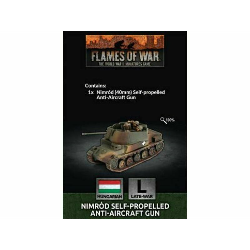 Flames of War Hungarian Nimrod SP AA (x1) June 26 Pre-Order - Tistaminis