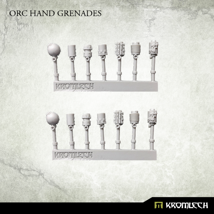 Kromlech Orc Hand Grenades New - TISTA MINIS