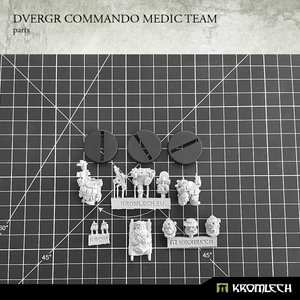 Kromlech Dvergr Commando Medic Team New - TISTA MINIS