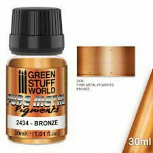 Green Stuff World Pure Metal Pigments BRONZE New - Tistaminis