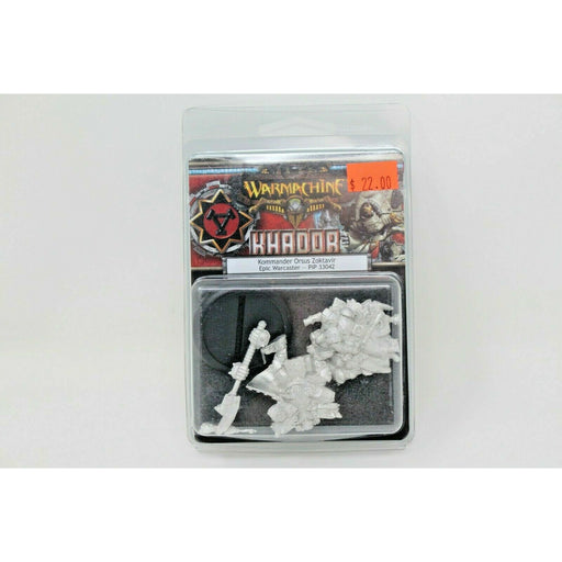 Warmachine Khador Kommander Orsus Zoktavir Epic Warcaster new | TISTAMINIS