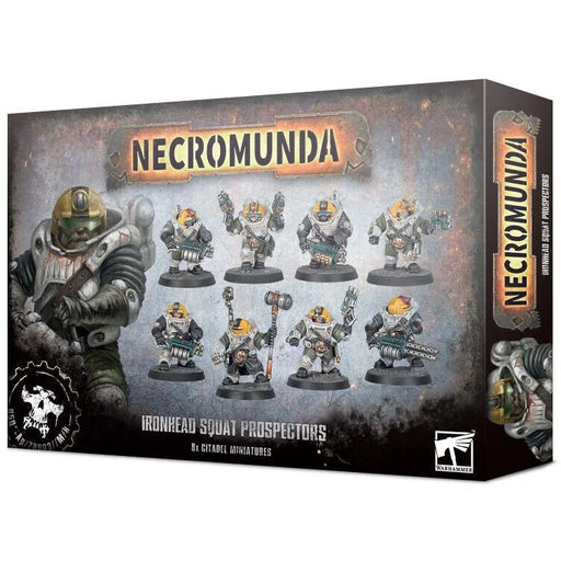 Necromunda Ironhead Squat Prospectors Gang New - Tistaminis