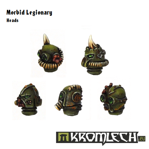 Kromlech Morbid Legionary Heads New - TISTA MINIS