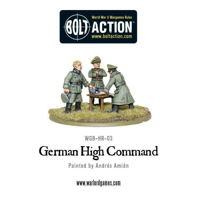 Bolt Action German High Command New - TISTA MINIS