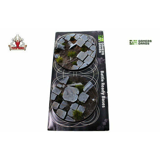 Gamers Grass Temple Bases Round 60mm (x2) - TISTA MINIS