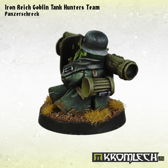 Kromlech Iron Reich Goblin Tank Hunters Team New - TISTA MINIS