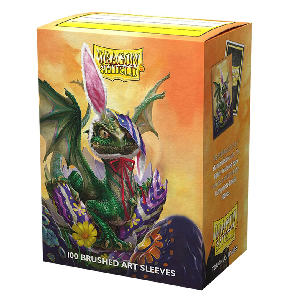 Dragon Shield Sleeves Limited Edition Brushed Art: Easter Dragon 2022 New - Tistaminis