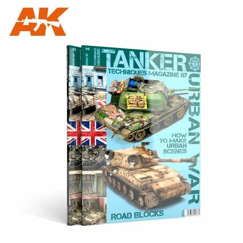 AK Interactive TANKER 07 URBAN WAR - English New - Tistaminis