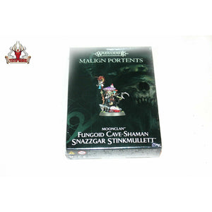 Warhammer Orcs and Goblins Fungoid Cave Shaman Snazzgar New - TISTA MINIS