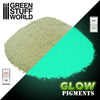 Green Stuff World Glow Pigments - REALITY YELLOW New - TISTA MINIS