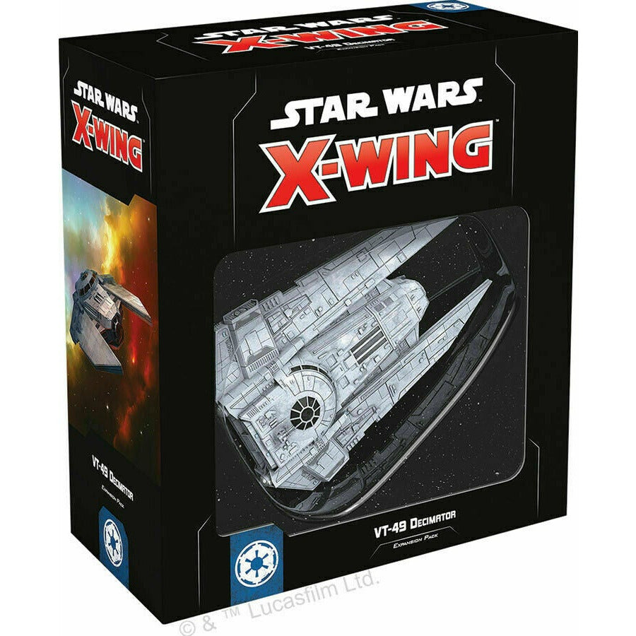 Star Wars X-Wing 2nd Ed: Vt-49 Decimator New - TISTA MINIS