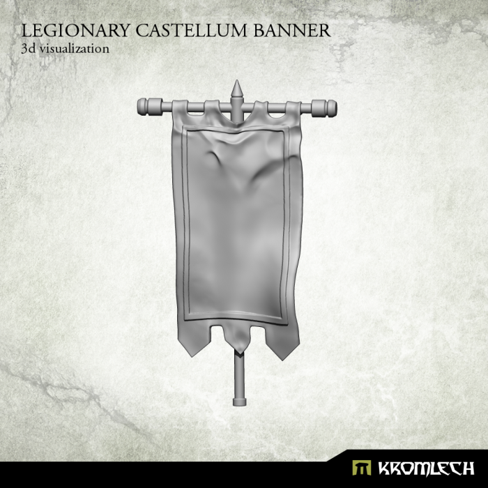 Kromlech Legionary Castellum Banner New - TISTA MINIS