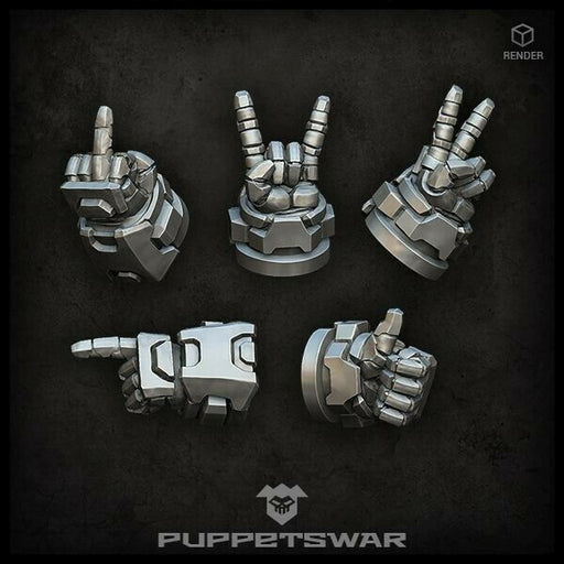 Puppets War Hand Gestures (left) New - Tistaminis