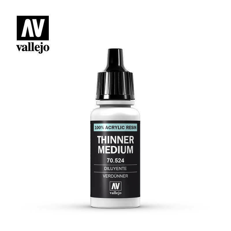 Vallejo Game Colour Paint Auxiliary Thinner (70.524) - Tistaminis