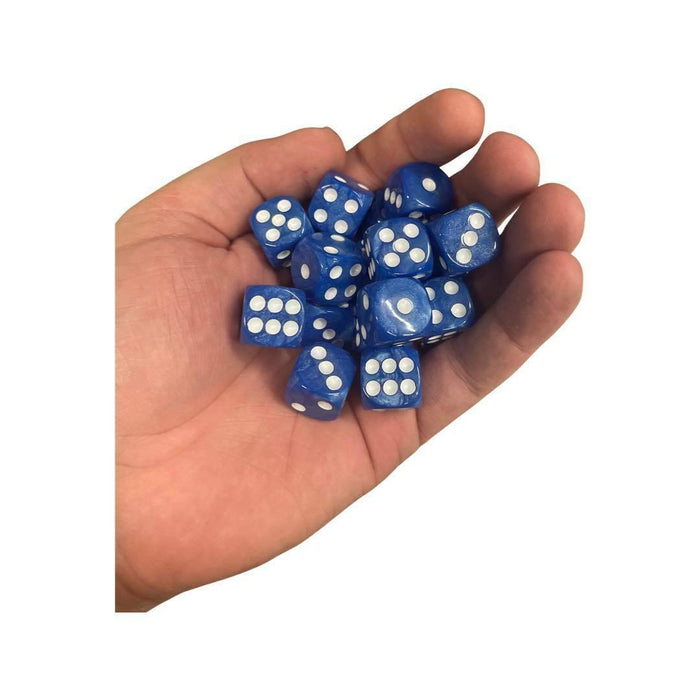 Pearl Ultramarine 16-D6 Dice - Tistaminis