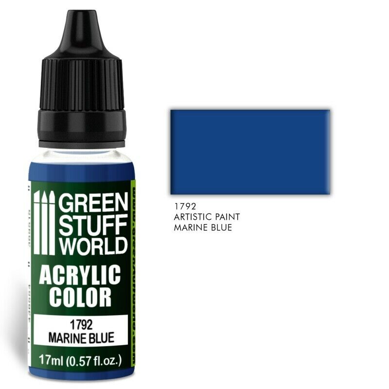 Green Stuff World Acrylic Color Marine Blue - Tistaminis