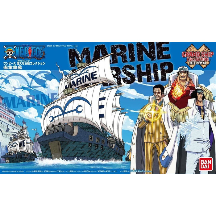 One Piece - Grand Ship Collection - Marine Ship New - Tistaminis