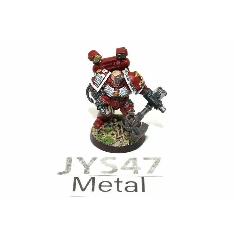 Warhammer Space Marines Blood Angels Captain Custom Metal - JYS47 - TISTA MINIS