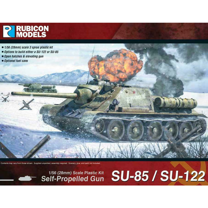 Rubicon Soviet SU-85 / SU-122 SPG New - Tistaminis