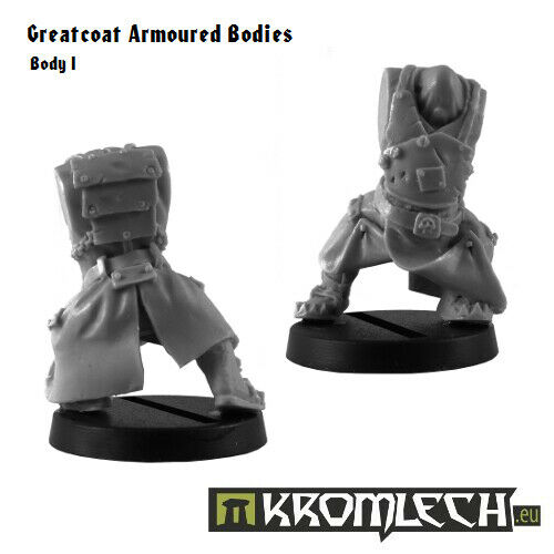 Kromlech Orc Armoured Greatcoat Bodies - TISTA MINIS