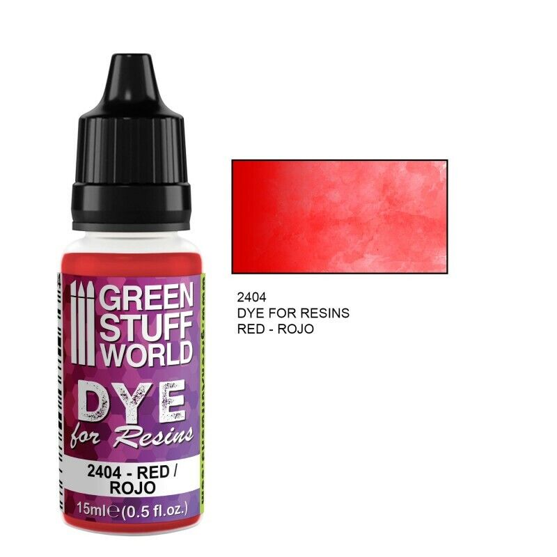 Green Stuff World Auxiliary Dye for Resins RED - Tistaminis