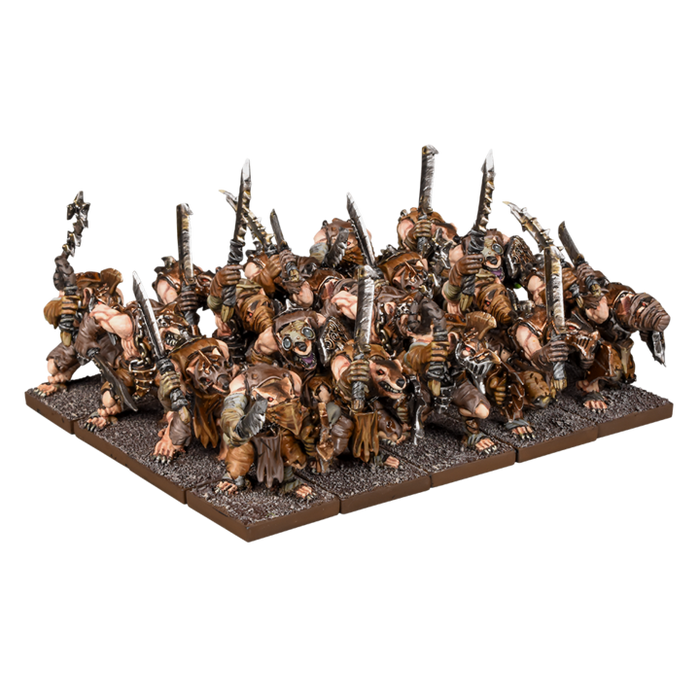 Kings of War Ratkin Warriors Regiment Pre-Order - TISTA MINIS