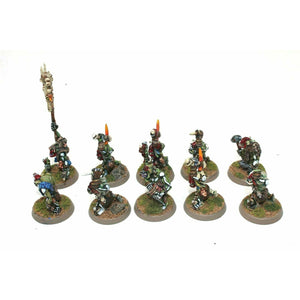 Warhammer Orcs And Goblins Savage Orcs Well Painted Metal JYS6 - Tistaminis