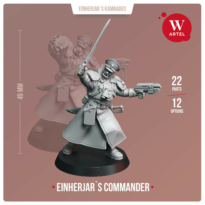 Artel Miniatures - Einherjar`s Commander New - TISTA MINIS