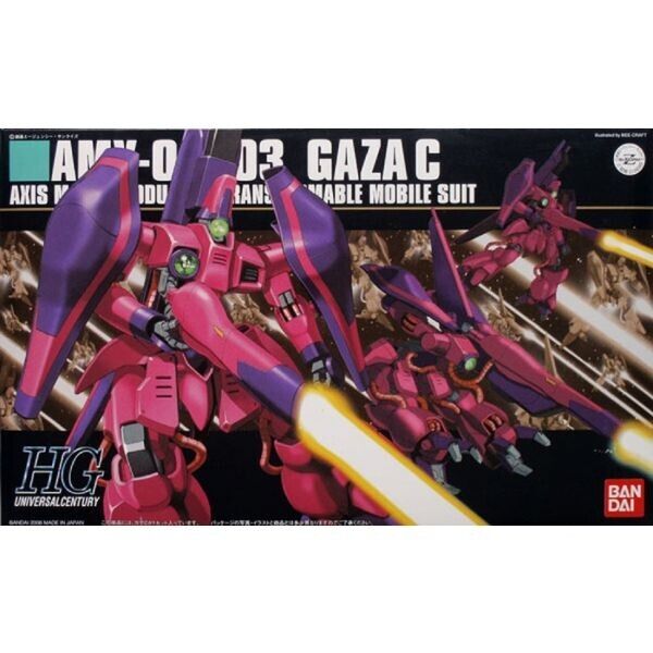 Bandai Gundam HGUC 1/144 #63 Gaza C (Normal Type) New - Tistaminis